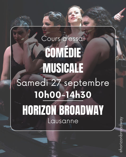 Cours Loisirs de Comédie Musicale – Lausanne