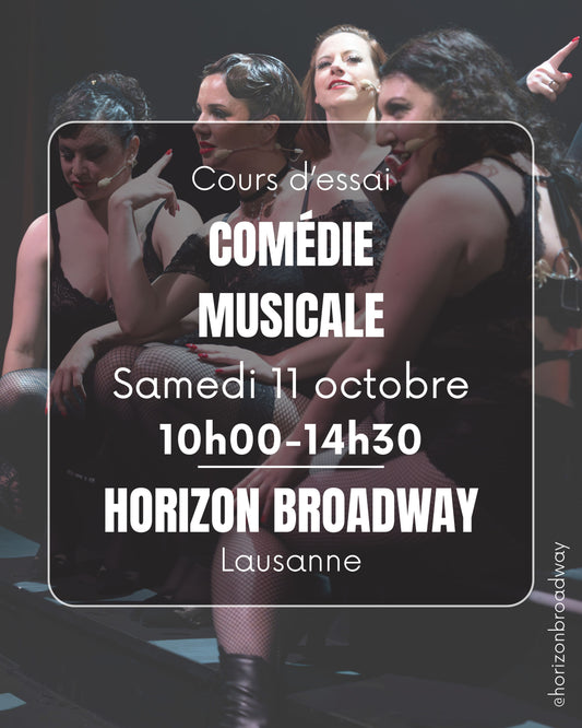 Cours Loisirs de Comédie Musicale – Lausanne