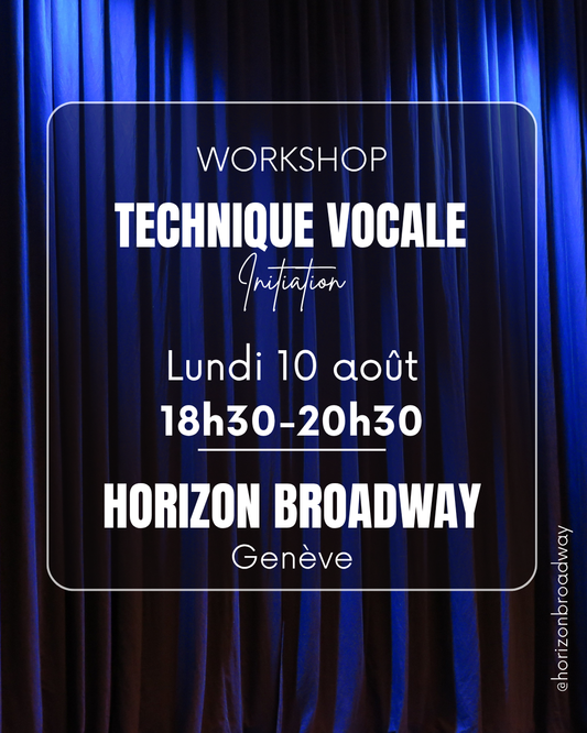 Workshop Technique Vocale - Initiation - 2h