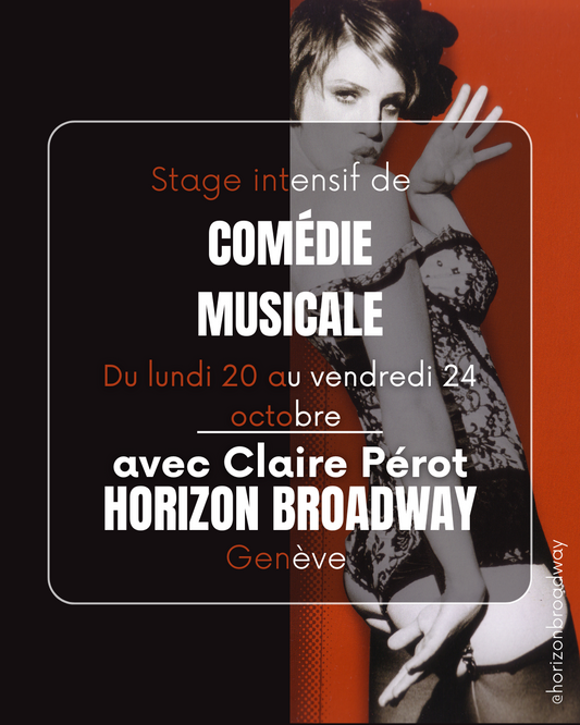 Masterclass intensive de Comédie musicale - CABARET avec Claire Pérot !
